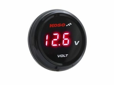 KOSO i-GEAR Voltmeter mit blauem Display BA067B00