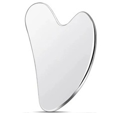 Stainless Steel Gua Sha Facial Tool, Gua Sha for Face, Body, Neck  Jawline S...