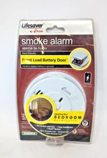 Lifesaver Smoke Alarm By Kidde For Bedroom Front Load Battery Door New i9070