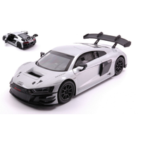 Audi R8 Lms GT3 Ice Silver Metallic 1:24 Motormax Auto Stradali -D- Neues Modell