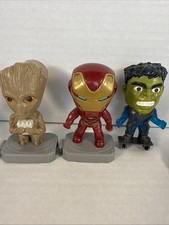 McDonald's Happy Meal toy Lot of 7 Marvel Avengers characters 2019