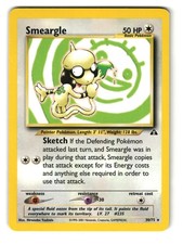Smeargle 30/75 Unlimited Rare Neo Discovery Pokemon NM on eBay