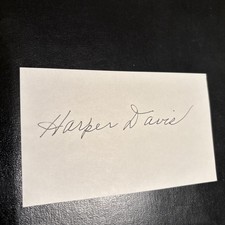 Harper Davis (Mississippi St. 3X MSU MVP) DB ‘49 LA Dons, Bears & Packers, D.’20