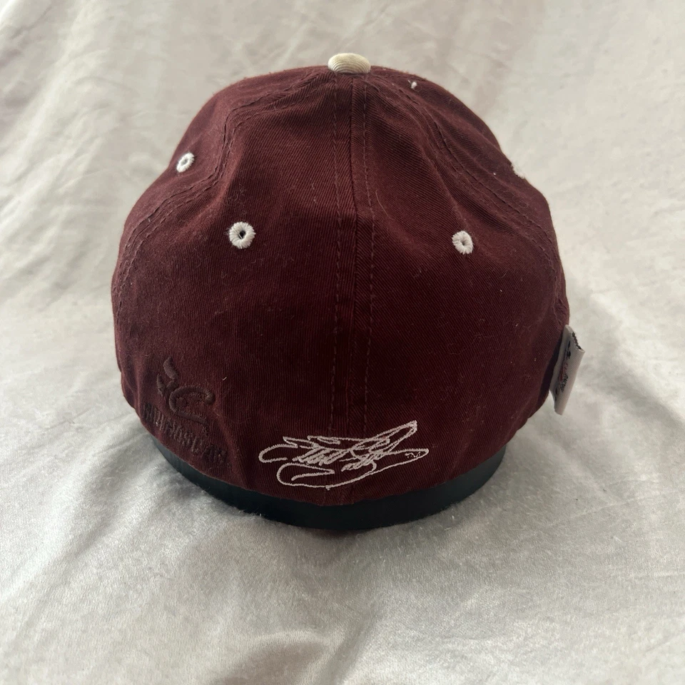 De colección Y2K Chase NASCAR M&M Racing Team Gorra Sombrero Negro 38 Elliot Sadler Flames Foto 4 de 4