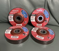 4 X Diablo DBD045063710F 4-1/2in Metal Cut-Off Disc Type 27. 10 Pack 7/8in Arbor