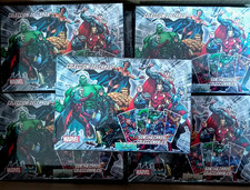 30 BOXES - AVENGERS MARVEL Sealed Master Case Cards Peru 2025 CAPTAIN AMERICA