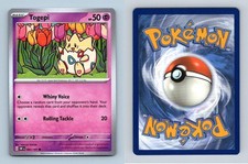 Togepi #83/197 SV Obsidian Flames Common Pokemon 2023 TCG Card