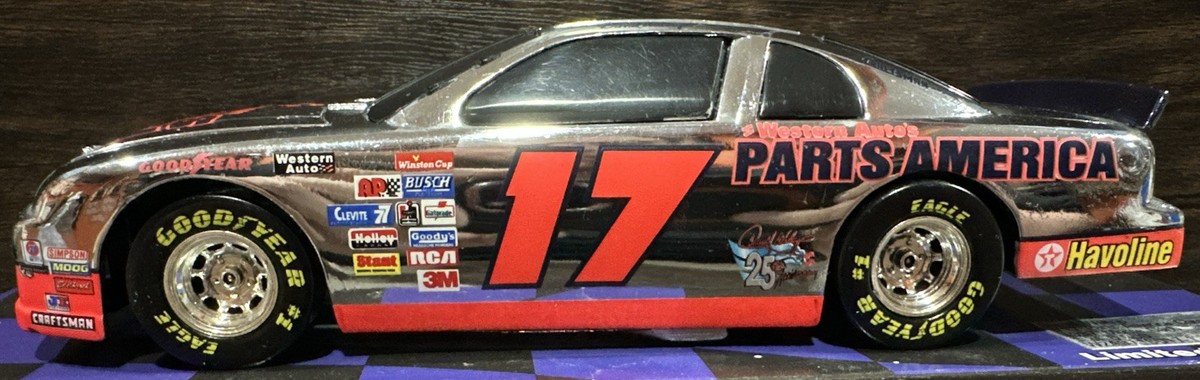 1997 Darrell Waltrip #17 Parts America Chrome 1:24 Action NASCAR