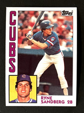 1984 Topps baseball - Ryne Sandberg #596 - Chicago Cubs - NM-MINT