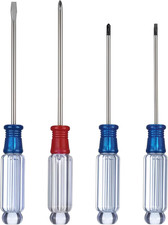 4PCS Mini Screwdriver Set Flat Phillips Precision Tools for Toys Electronics