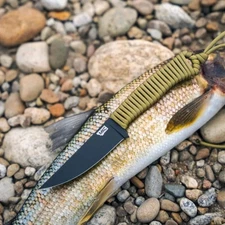 SPEEDGOAT 2.0 Mini MKC Outdoor Fixed Blade Knife Camping Fishing Tool