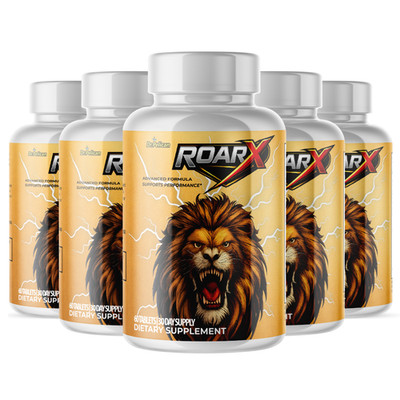RoarX- Men's Health & Performance- 5 Bottles- 300 Tablets