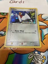 Pokémon Taillow Emerald Reverse Holo Common 50 HP Card 68/106 on eBay