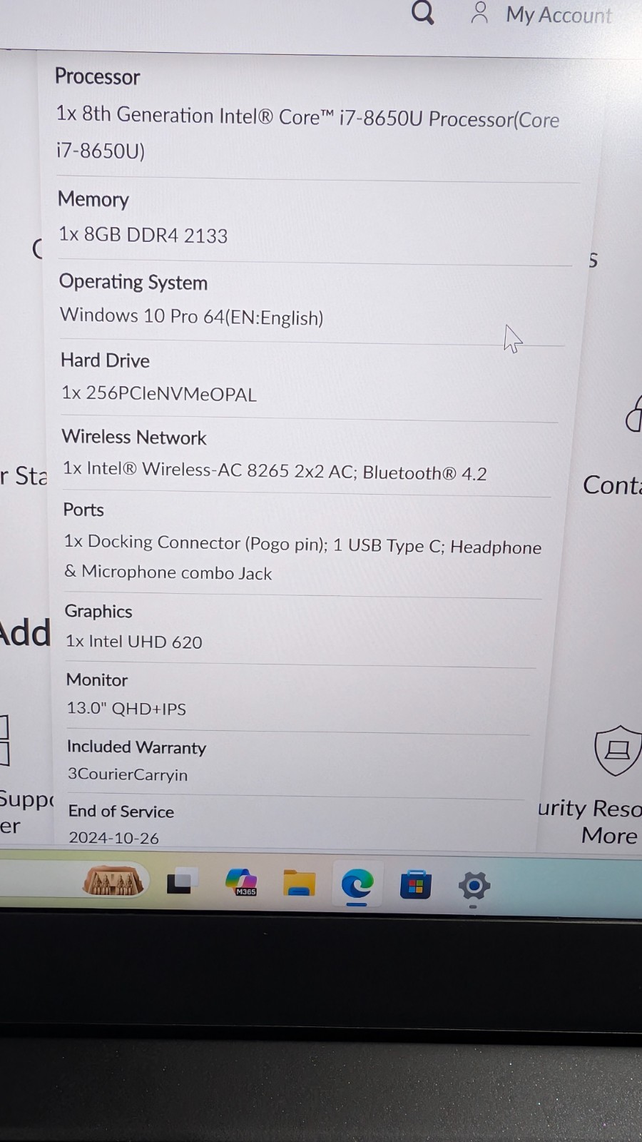 Lenovo ThinkPad X1 Extreme Gen 3 15.6, 15-Inch Laptop, with Intel Core i7 8th Gen., 256 GB SSD (Solid State Drive), Windows 11 Home