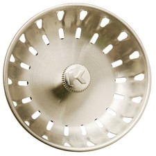 Do it Best Brushed Nickel Replacement Basket Strainer Cup with Fixed Post SIM