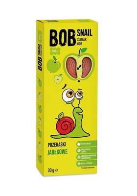 Bob snail przekąska roll jabłkowa bez dodatku cukrów bezglutenowa 30 g