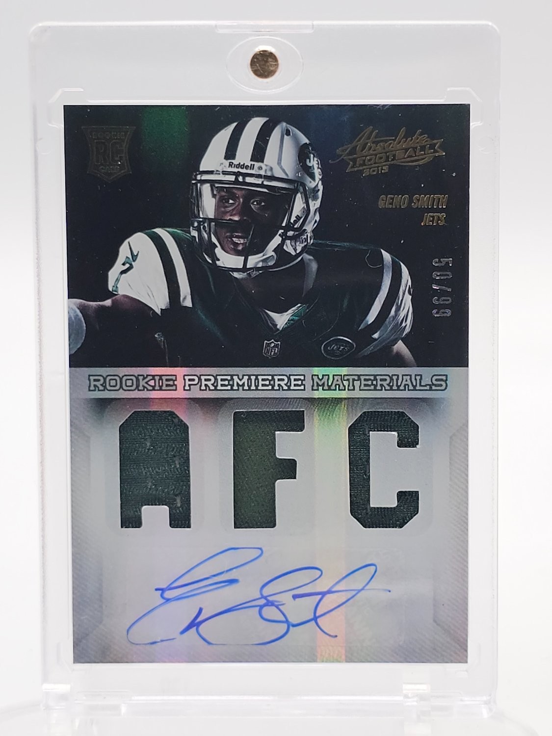 Geno Smith Panini Spectra Rookie Materials #211 Base