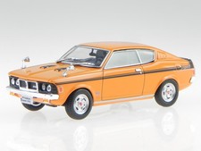 Mitsubishi Galant GTO 1970 orange diecast model car 800173 Norev 1:43