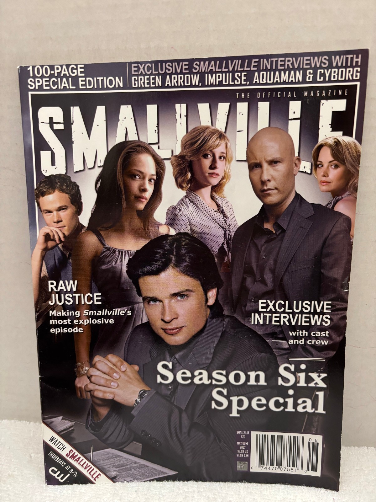 Smallville Official Magazine Lot + X-Files 1996 Entertainment Weekly