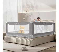 G TALECO GEAR (KING) Bed Rails for Toddlers/Elderly 3 Sides Safety Rails