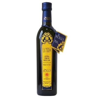 Letizia D.O.P. Extra Virgin Olive Oil   Premium Sicilian Cold Extracted 500ml