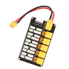 5-Pack Lithium Battery Parallel Charging Board XT30 XT60 Plug For IMAX B6