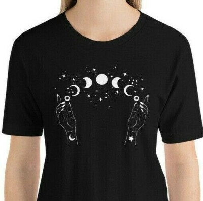 Moon Phases - Witch Craft - Lunar - Astrology - Unisex - Bella Canvas T-shirt