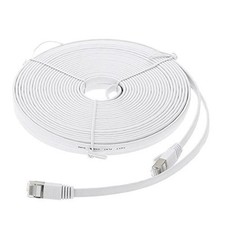 100FT White Category 7 Cat7 RJ45 LAN Network Ethernet Patch Cable Cord PS4 PS3
