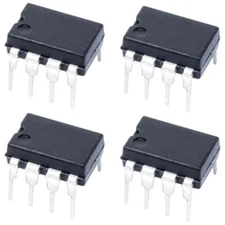 4 Pack LF351 8-Pin BIFET Operational Amplifier Linear ICs