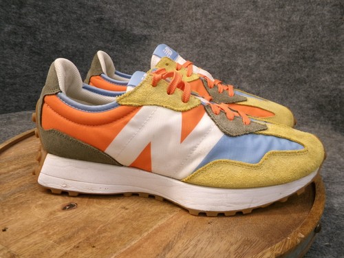 New Balance 327 Herren Weizenfeld rot Ton mehrfarbig Wildleder Größe 11,5 D MS327PWB