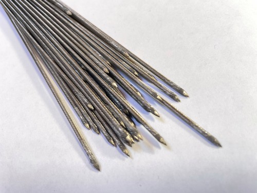 1x cable BRAKE Campagnolo 160 cm "C" impressa sulla testa cavo freno VINTAGE - Picture 12 of 12