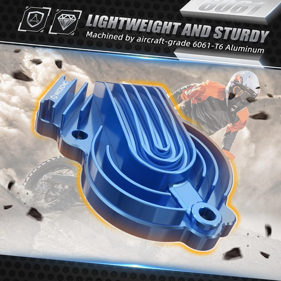 Cubierta de bomba de agua NICECNC para Husqvarna FC450 2016-2024 FE FX 450 500 2017-2024 Foto 3 de 4