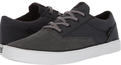 VOLCOM DRAW LO SUEDE SHOE Grey Vintage GVN grau NEW NEUWARE PORTOFREI