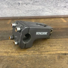 Mongoose BMX Stem Threadless 1 1/8 in Old School BMX 4 Bolt Front Load 90s 00s