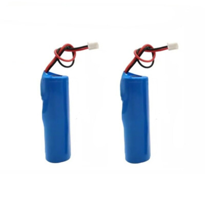 2pcs 3.7V 3000mAh Rechargeable Fishing Lights Li-ion Battery with XH2.54-2P Plug
