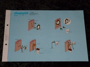 Playmobil Bauanleitung Nostalgie Badezimmer 5324/No ...