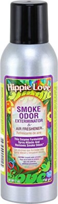 Smoke Odor Exterminator Tobacco Outlet Products Large Spray Hippie Love 7 oz ...