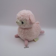 Muñeca de peluche Alpaca Baby Alpacasso Rosa C3003 Amuse 6" Japón