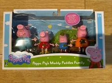 Peppa Pig Family Celebrations Figures 4pc **NEW**