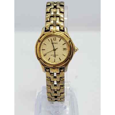 【稼働品】SEIKO レディース ゴールドウォッチ Seiko Women's Gold Tone 28mm 7n82-0599 | eBay