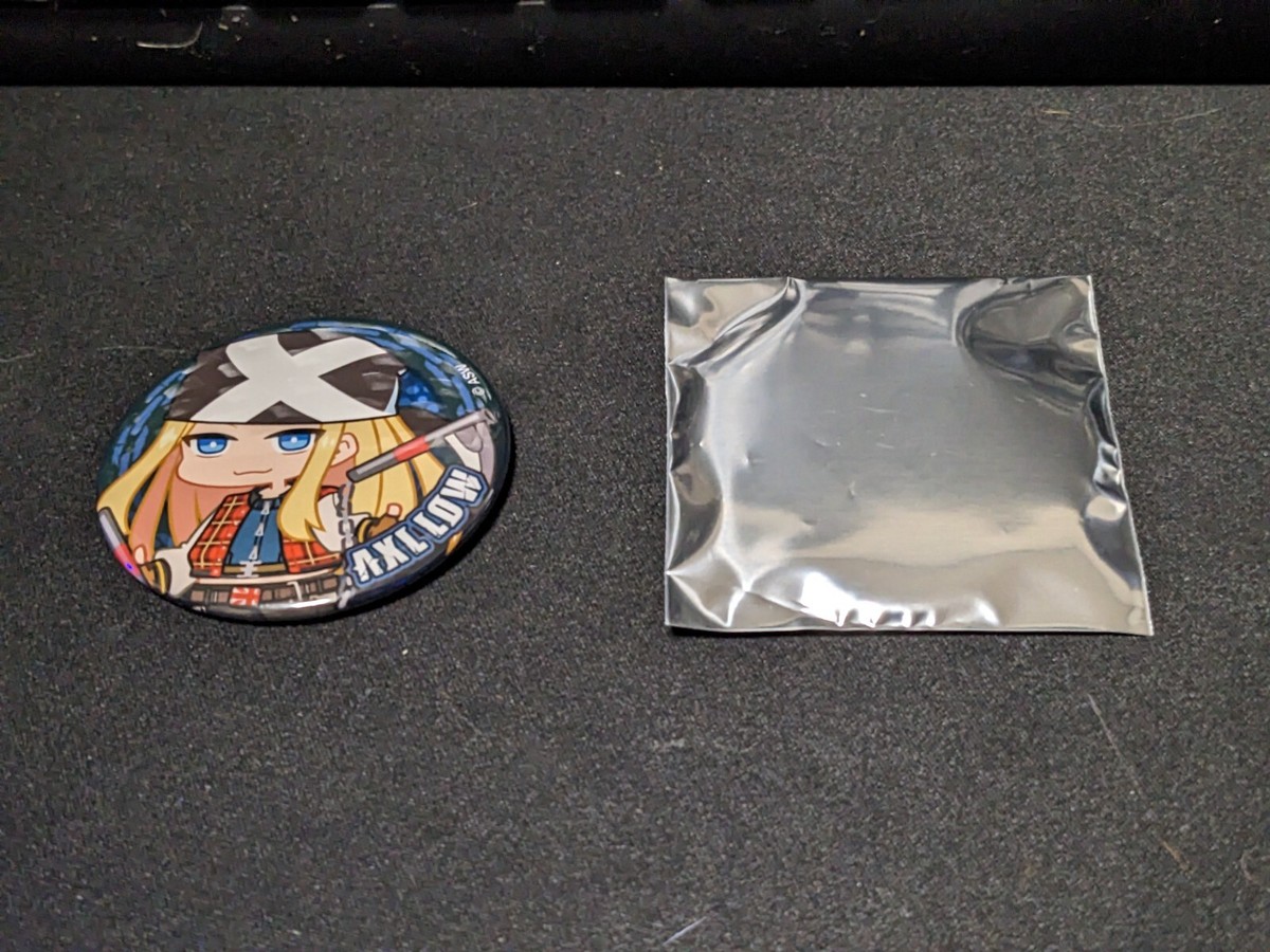 GUILTY GEAR STRIVE バッジ GGST Guilty Gear Strive Official Can Badge Axl Low Mint | eBay