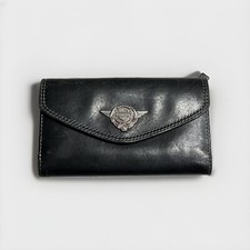 Harley Davidson Motor Cycles Black Wallet