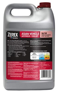 Asian Vehicle Red Silicate and Borate Free 50/50 Prediluted Ready