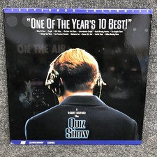 Quiz Show 12  Laserdisc Letterboxed Edition