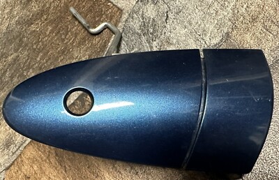 11-16 Honda CR-Z CRZ Left Driver Exterior Outside Door Handle Blue