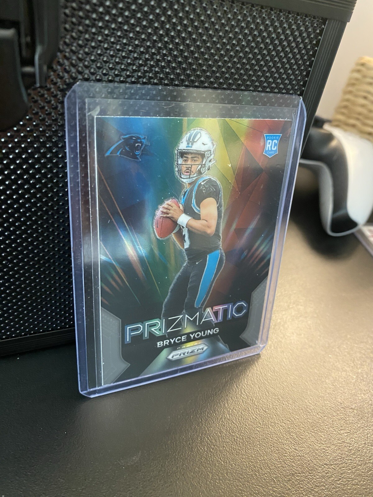 2023 Panini Prizm  Bryce Young Prizmatic Rookie Insert Card - #4  Panthers RC