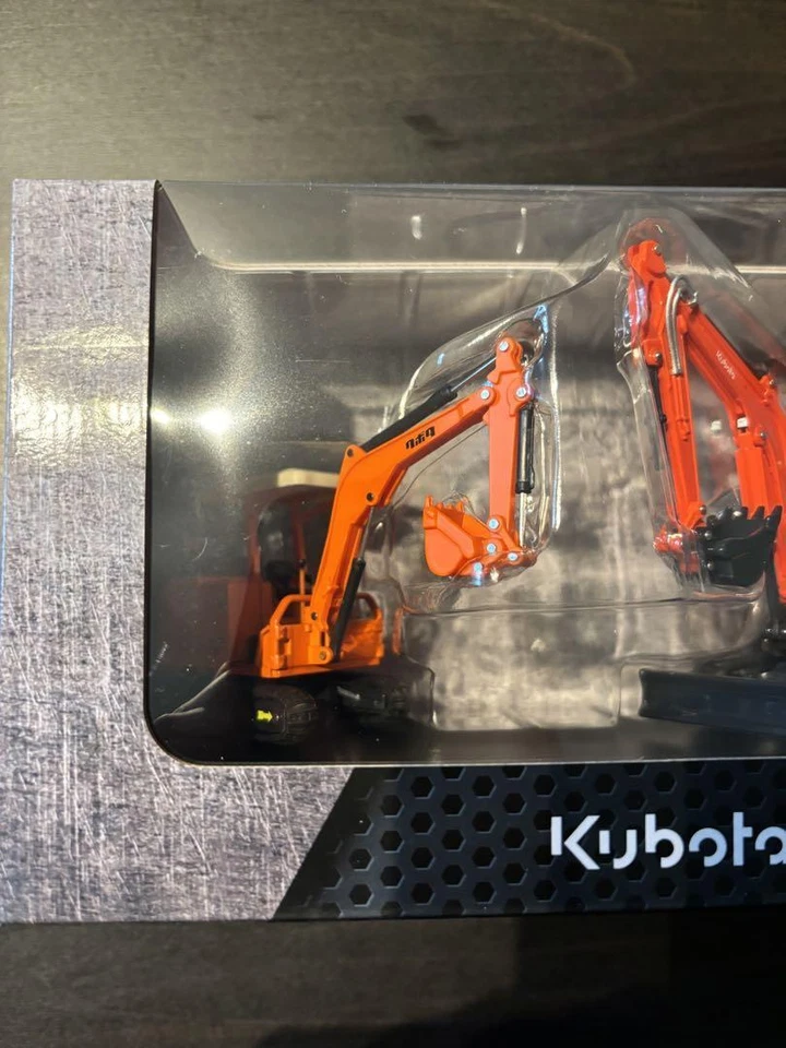 Kubota KX060-5 KH-1 Mini Excavator 1:40 Scale 50th Anniversary Edition Diecast - Image 2 of 4