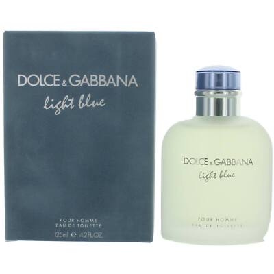 Dolce & Gabbana Men's Eau De Toilette Spray Light Blue Masculine