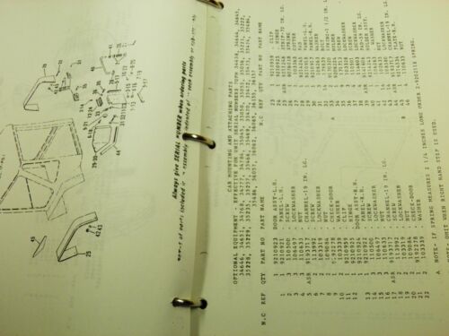 TEREX 7UPM L-20 FRONT END LOADER PARTS CATALOG - Picture 10 of 15