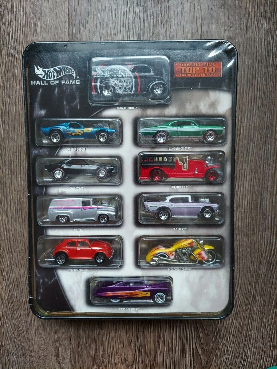 Hot wheels hall of fame hotsell top 10